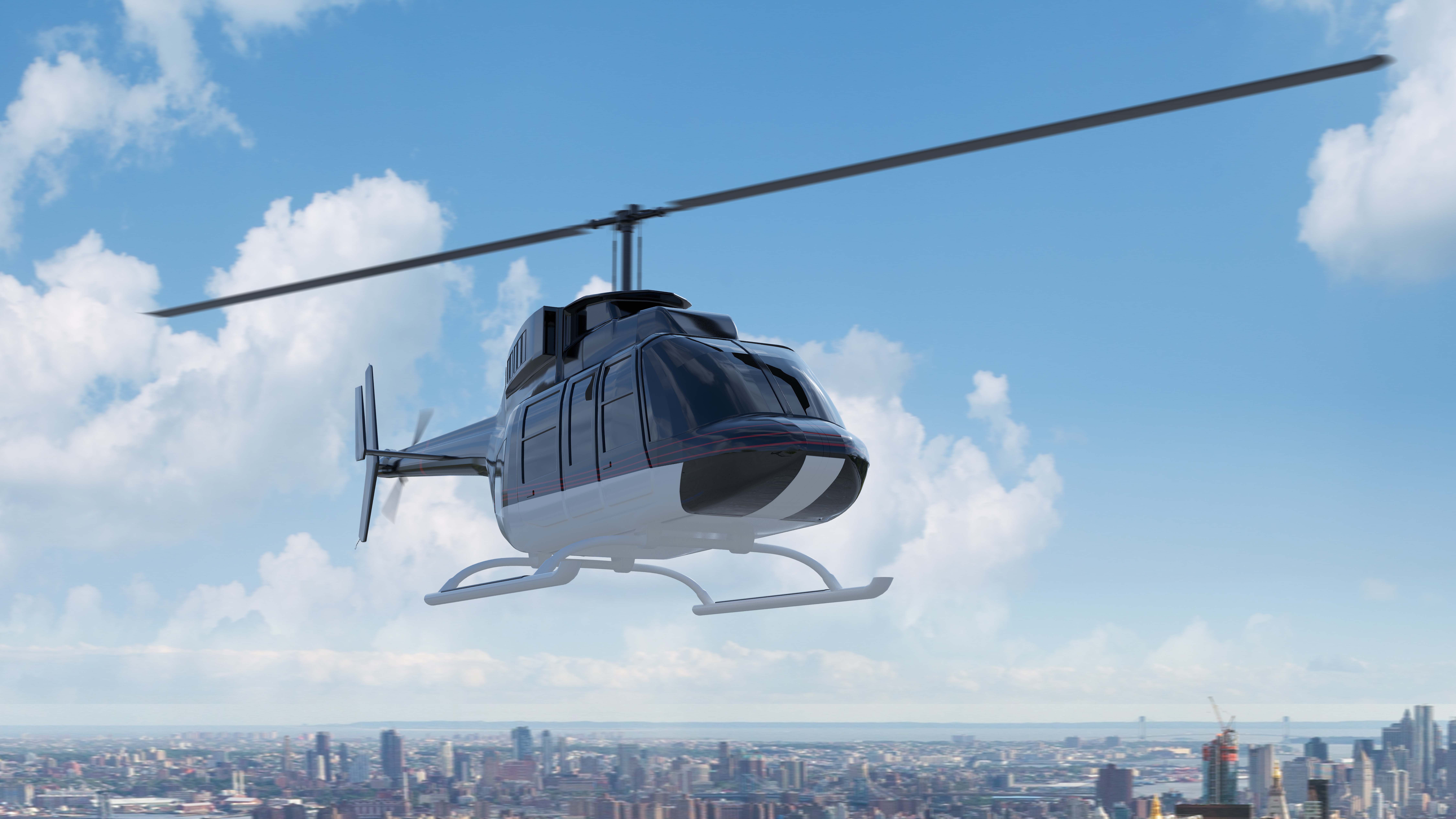 Belair Leasing — helicopter over Gateway of India